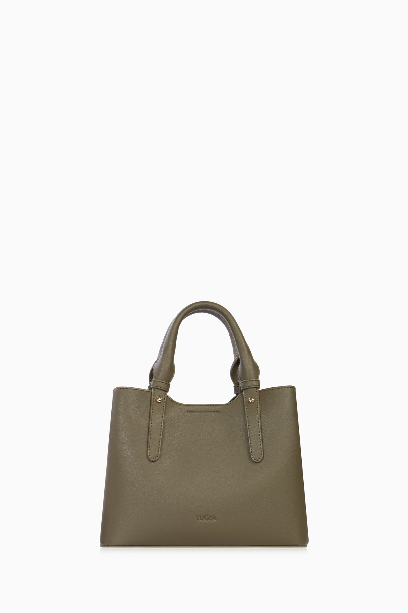 Askısı Desenli Kol Çantası - Haki TUGBA