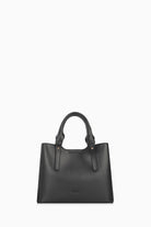 Askısı Desenli Kol Çantası - Siyah TUGBA