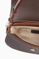 Kemer Tokalı Çanta - Kahve TUGBA