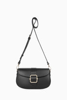 Kemer Tokalı Çanta - Siyah TUGBA