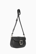 Kemer Tokalı Çanta - Siyah TUGBA