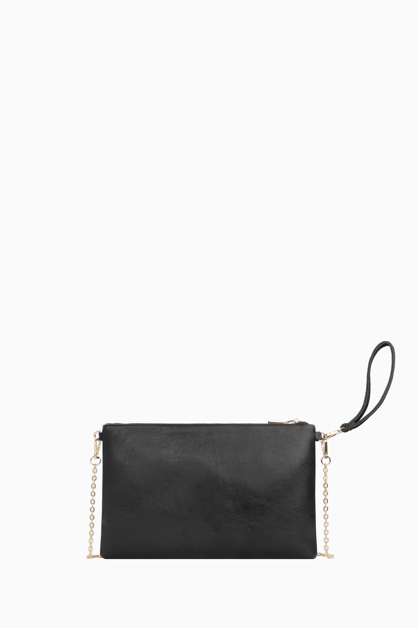 Zincir Askılı Portföy Çanta - Siyah TUGBA