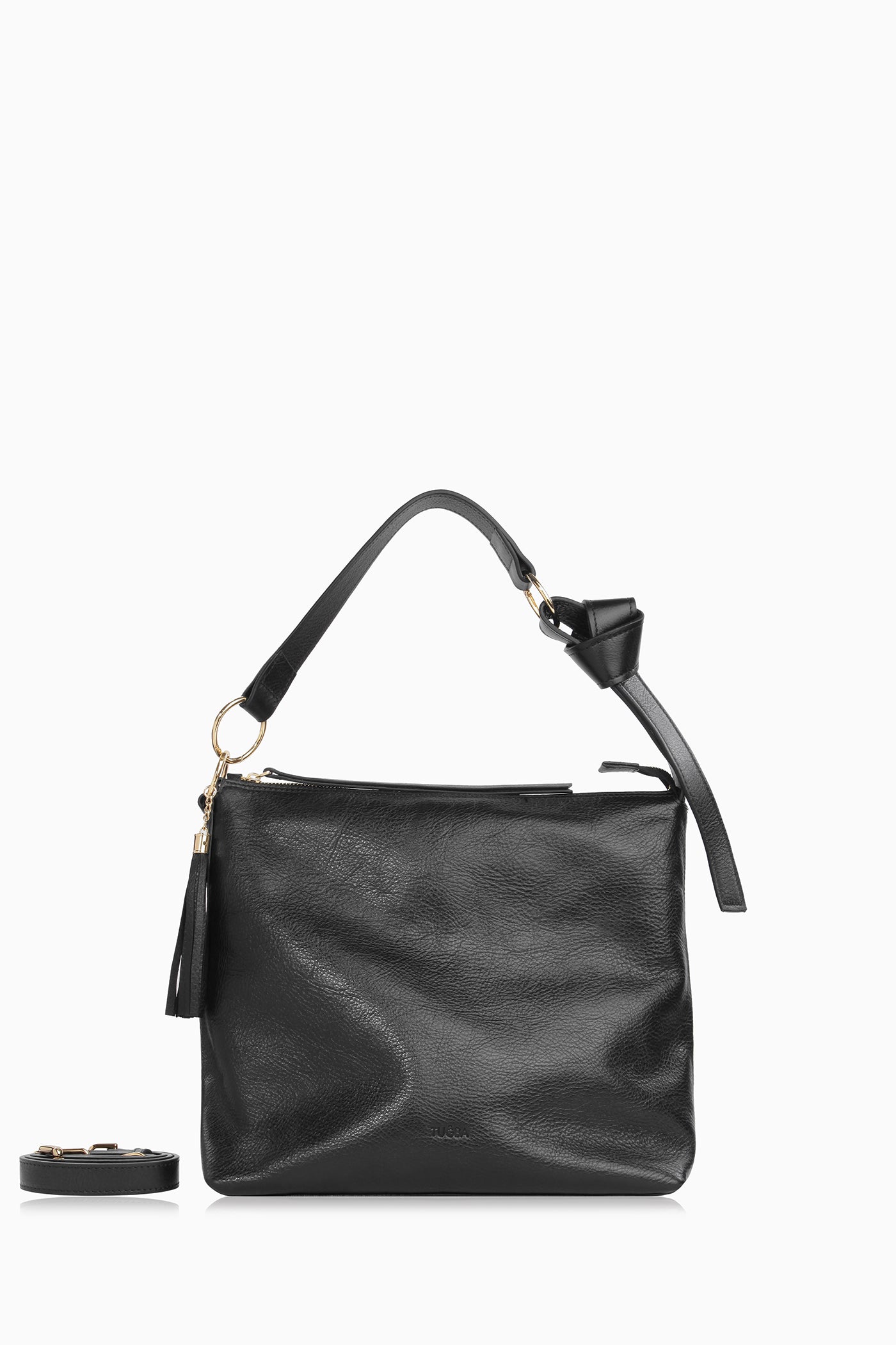 Aksesuar Detaylı Çanta - Siyah TUGBA