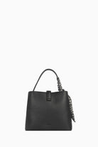 Metal Aksesuarlı Çanta - Siyah TUĞBA