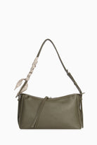 Yanları Kemerli Çanta - Yeşil TUĞBA