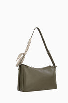 Yanları Kemerli Çanta - Yeşil TUĞBA