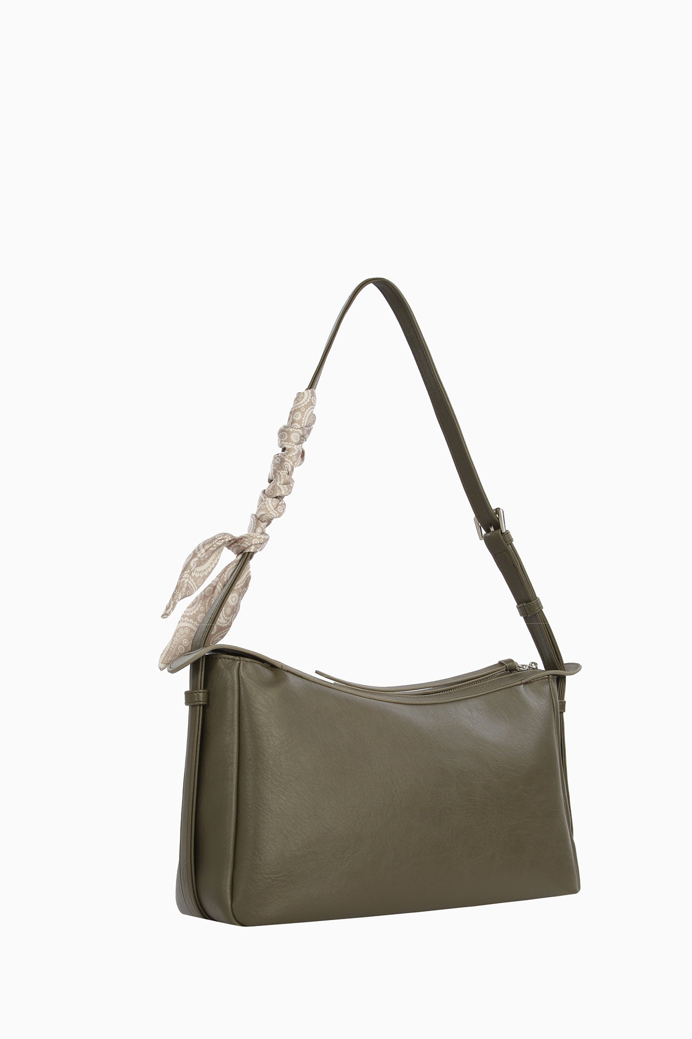 Yanları Kemerli Çanta - Yeşil TUĞBA