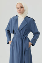 Apoletli Kap - İndigo TUGBA