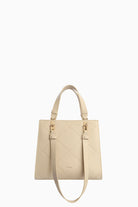 Baklava Desenli Çanta - Bej TUGBA