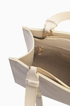 Baklava Desenli Çanta - Bej TUGBA