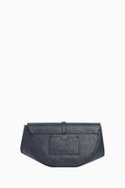 Bant Tokalı Flap Çanta - Lacivert TUGBA
