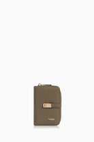 Bantlı Mini Cüzdan - Haki TUGBA