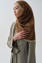 Bel Bağlama Detaylı Abaya - Mint TUGBA