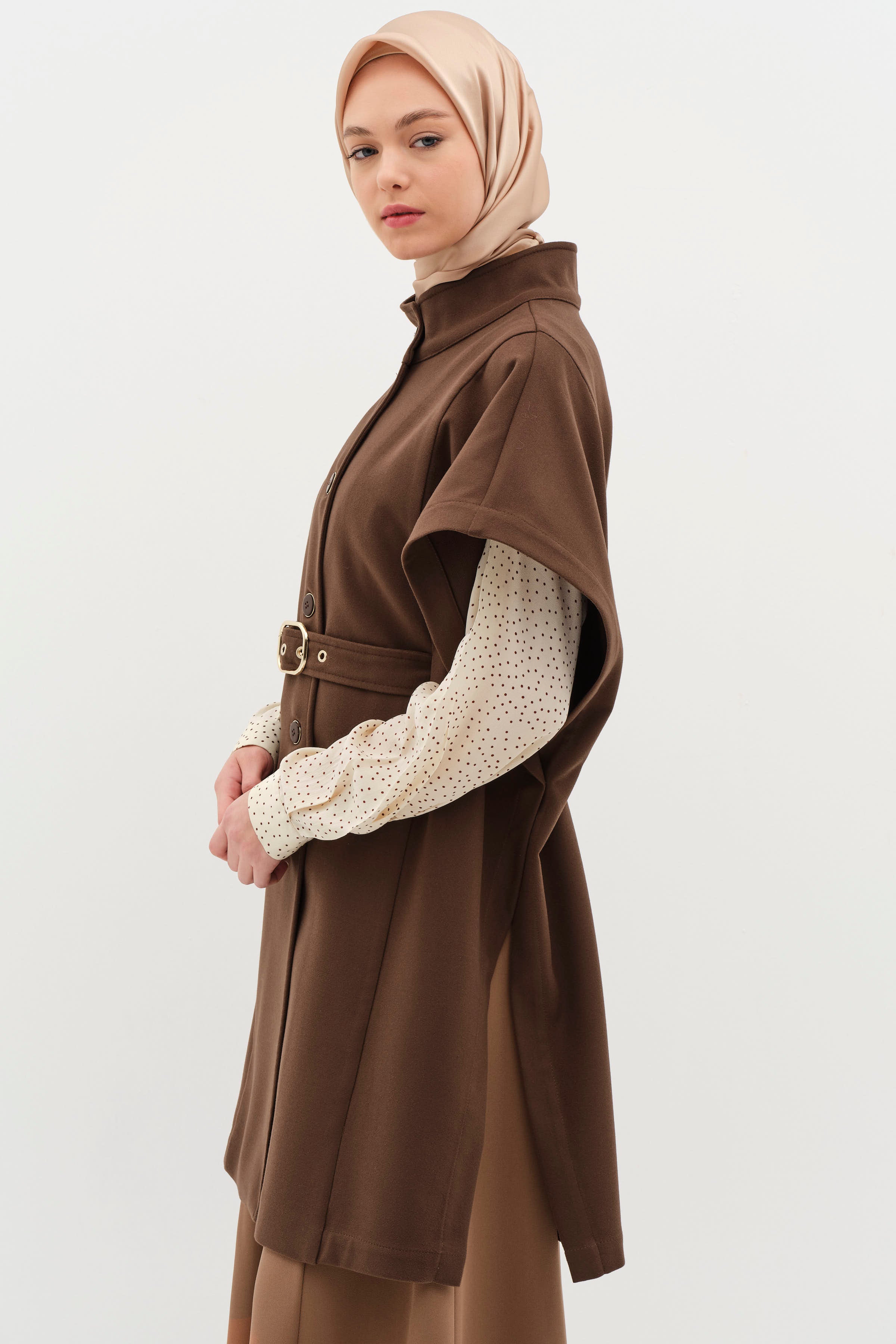 Bel Kemerli Panço - Kahve TUGBA