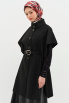 Bel Kemerli Panço - Siyah TUGBA