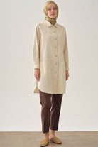 Bel Lastikli Havuç Pantolon - Kahve TUGBA