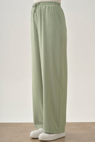 Beli Lastikli Cepli Pantolon - Mint TUGBA