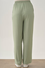 Beli Lastikli Cepli Pantolon - Mint TUGBA