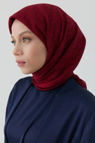 Bereket Desen Eşarp - Bordo TUGBA
