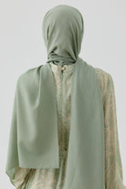 Geometrik Desen Pamuk Şal - Çağla TUGBA