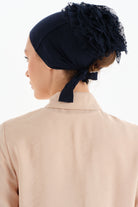 Dantelli Topuz Bone - Lacivert TUGBA