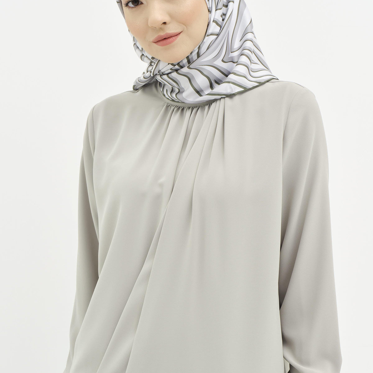 Gathered Judge Collar Blouse | Tuğba – TUĞBA