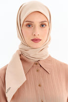Capri Eşarp - Bej TUGBA