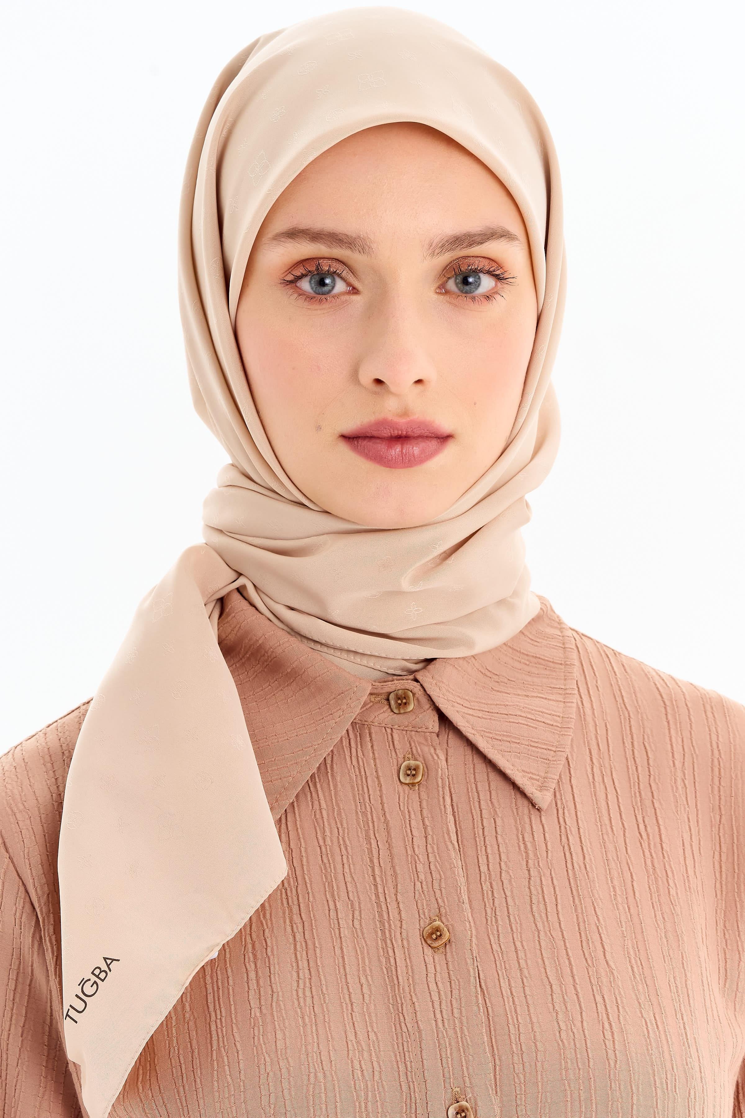 Capri Eşarp - Bej TUGBA