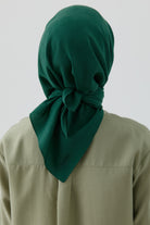 Dalga Desen Stil Eşarp - Zümrüt TUGBA