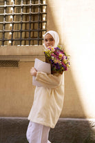 Dantel Garnili Giy-Çık - Ekru TUGBA