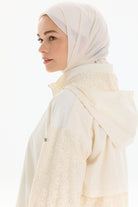 Dantel Garnili Giy-Çık - Ekru TUGBA