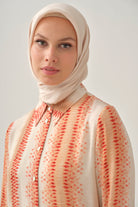 Degrade Desenli Tunik - Mercan TUGBA