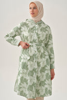 Desenli Garnili Giy-Çık - Haki TUGBA