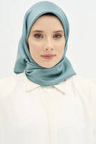 Düz Twill İpek Eşarp - Lavanta TUGBA