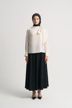 Collared Blouse - Ecru