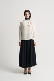 Collared Blouse - Ecru