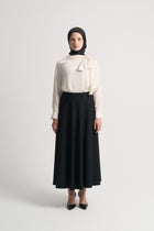 Collared Blouse - Ecru