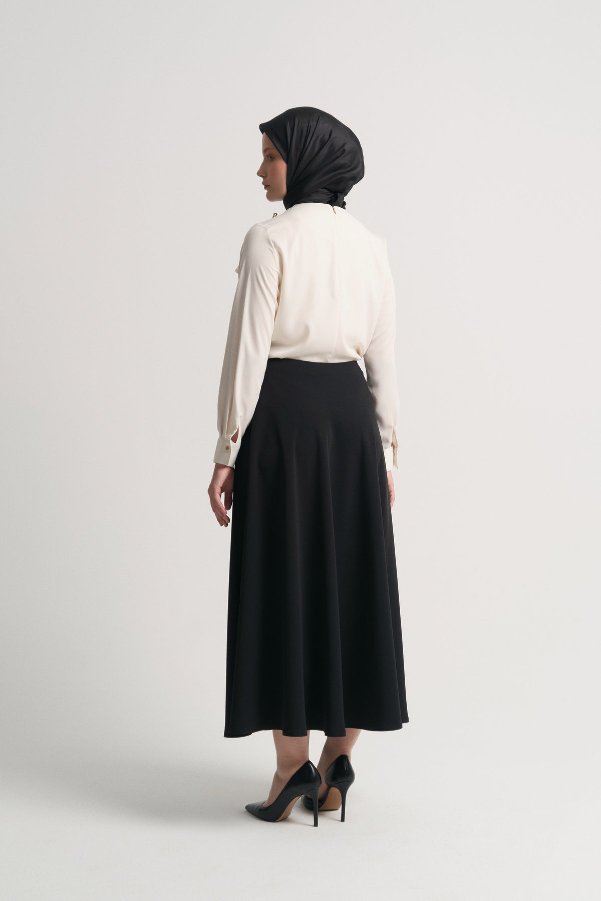 Collared Blouse - Ecru