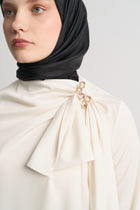 Collared Blouse - Ecru