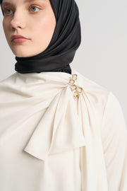 Collared Blouse - Ecru
