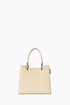 Fermuarlı Kol Çantası - Krem TUGBA