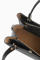 Fermuarlı Kol Çantası - Siyah TUGBA