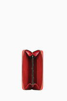Fermuarlı Uzun Cüzdan - Kırmızı TUGBA