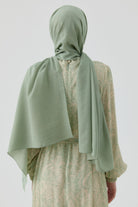 Floral Desen Pamuk Şal - Çağla TUGBA