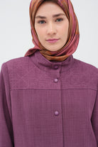 Garnili Çıtçıt Kapamalı Kap - Gül Kurusu TUGBA