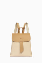 Garnili Sırt Çantası - Bej TUGBA