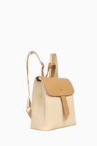 Garnili Sırt Çantası - Bej TUGBA