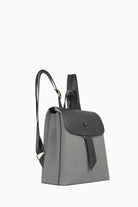 Garnili Sırt Çantası - Siyah TUGBA