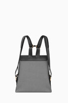 Garnili Sırt Çantası - Siyah TUGBA