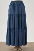 Gizli Cepli Çingene Eteği - İndigo TUGBA